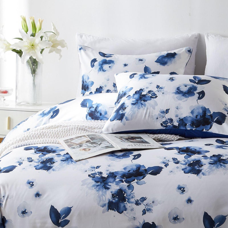 Cupocupa Duvet Cover Full Size Set Boho Floral Pattern Full Duvet Cover Set for Full Size Bed Vintage Soft Bedding Leaf Print Duvet Cover with Pillowcases - Image 4